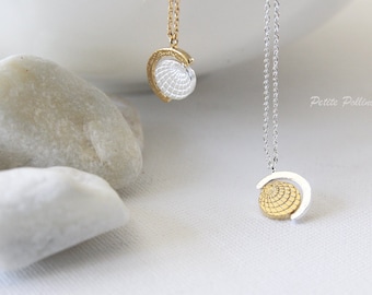 Globe Necklace in Silver/ Gold. Collar Bone Necklace. Planet Layering Necklace. Birthday Gift (PNL-107)
