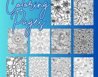 Easy to Challenging Coloring Pages Printable and Procreate