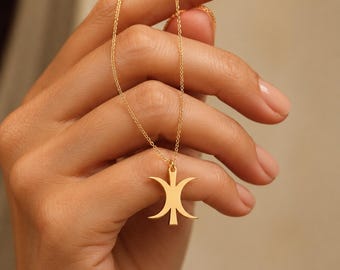 Hand of Eris 925 Sterling Silver Necklace, Discordian Jewelry, Chaos Symbol Necklace