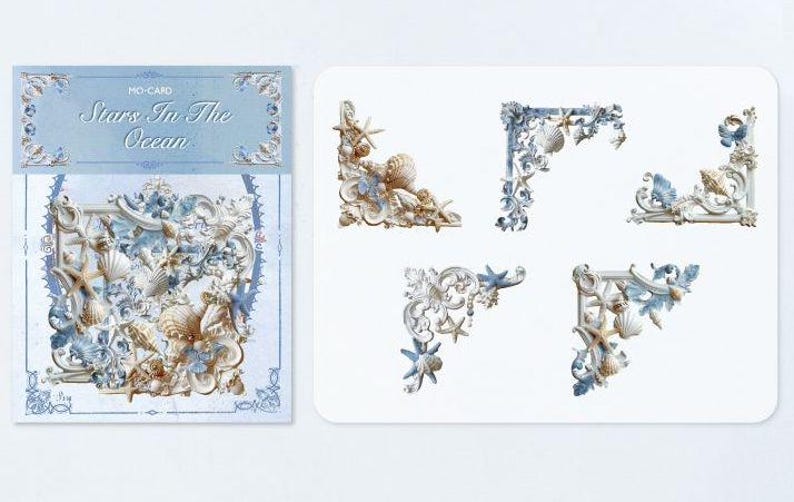 Corner Emboss Vintage Emboss Frame Corner Decoration Stickers 20PCS DIY - Etsy