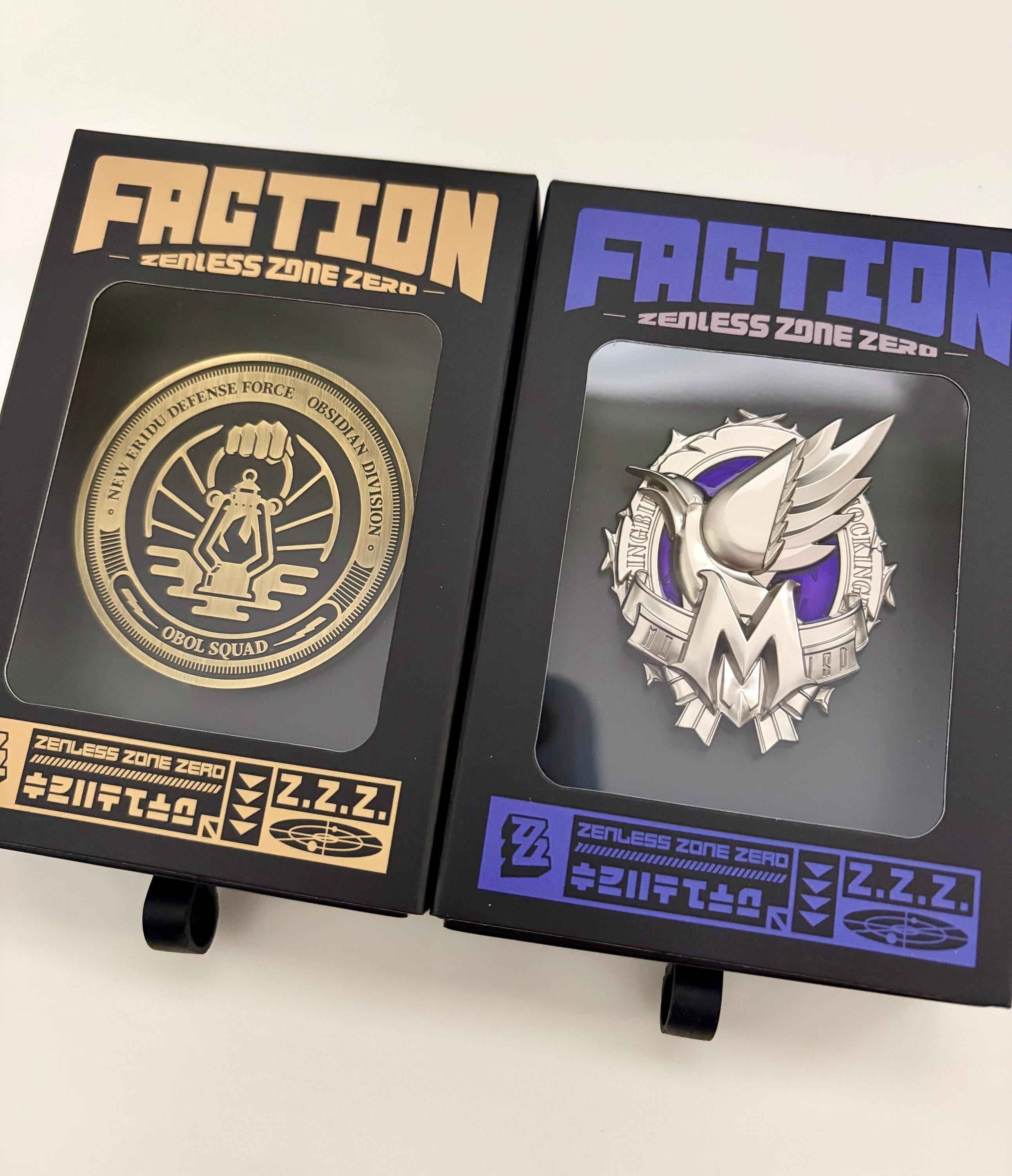 ZZZ Faction 3Dメタルバッジ/ピン/マグネット NEPS HSOS6 CALYDON
