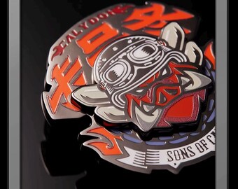 ZZZ Faction 3D Metal Badges / Pins / Magnets NEPS HSOS6 CALYDON