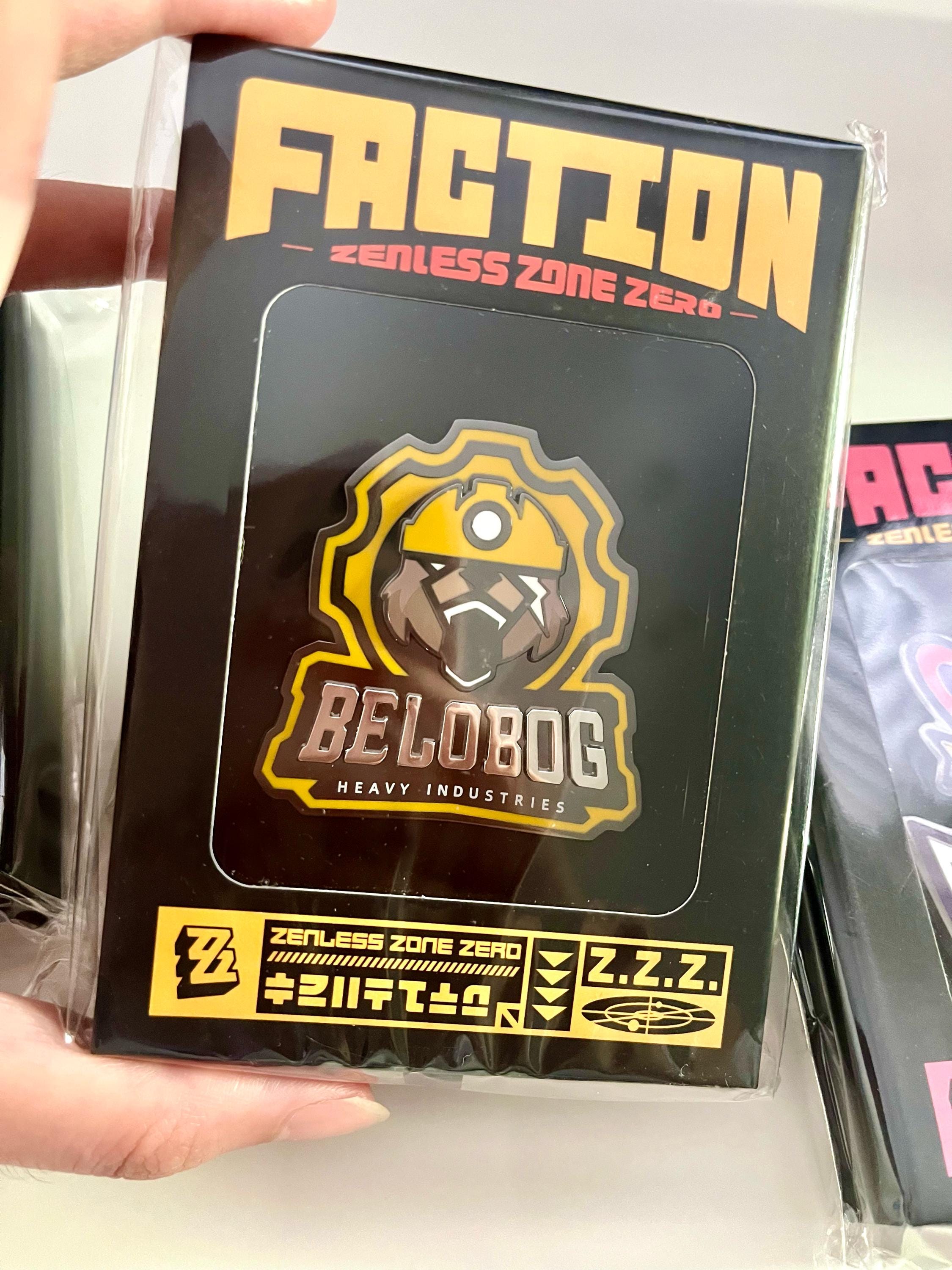 ZZZ Faction 3D Metal Badges / Pins / Magnets NEPS HSOS6 CALYDON