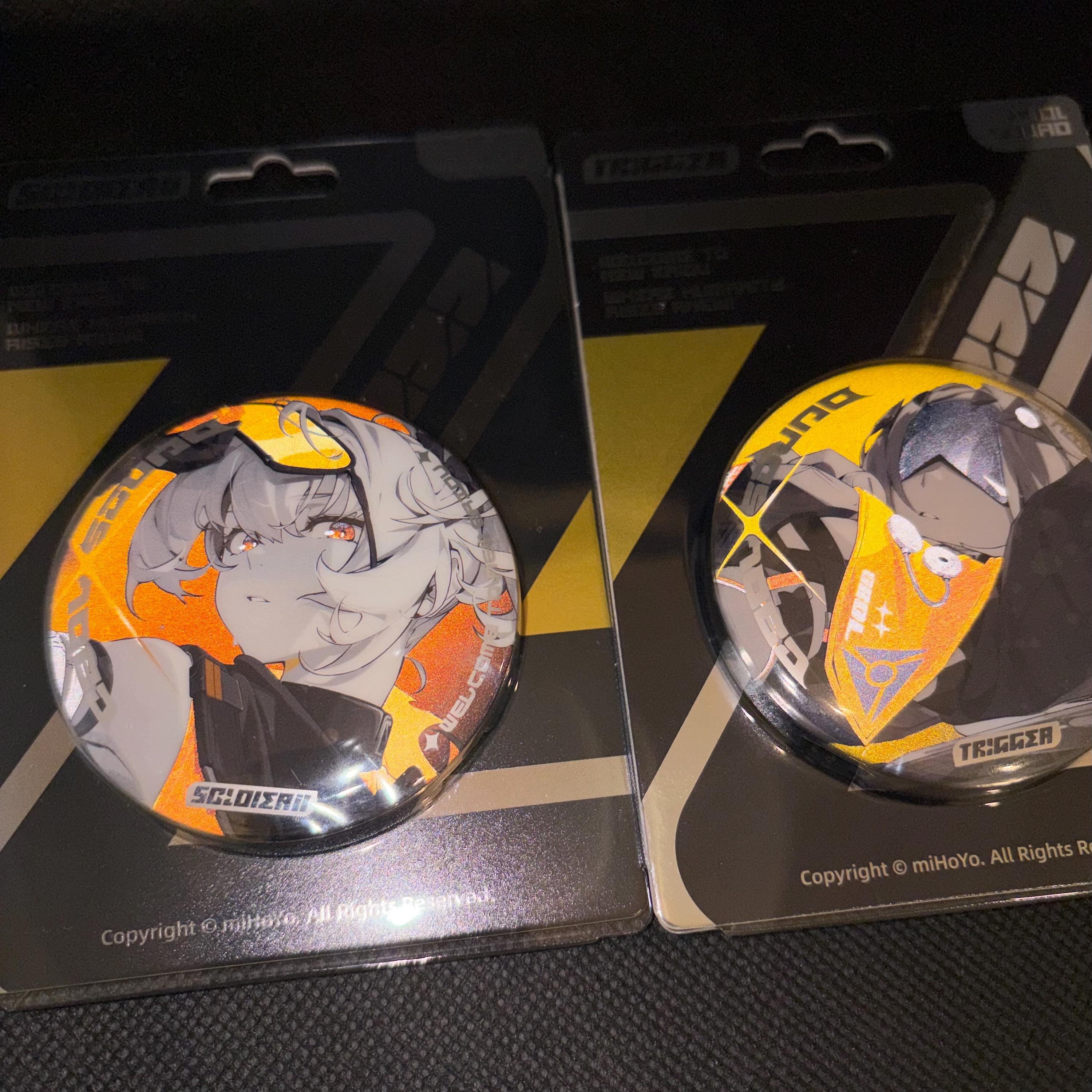 Zero Flash ZZZ Zenless Zone Zero Agents Flash Buttons Pins 5.8cm Official Merch - Etsy