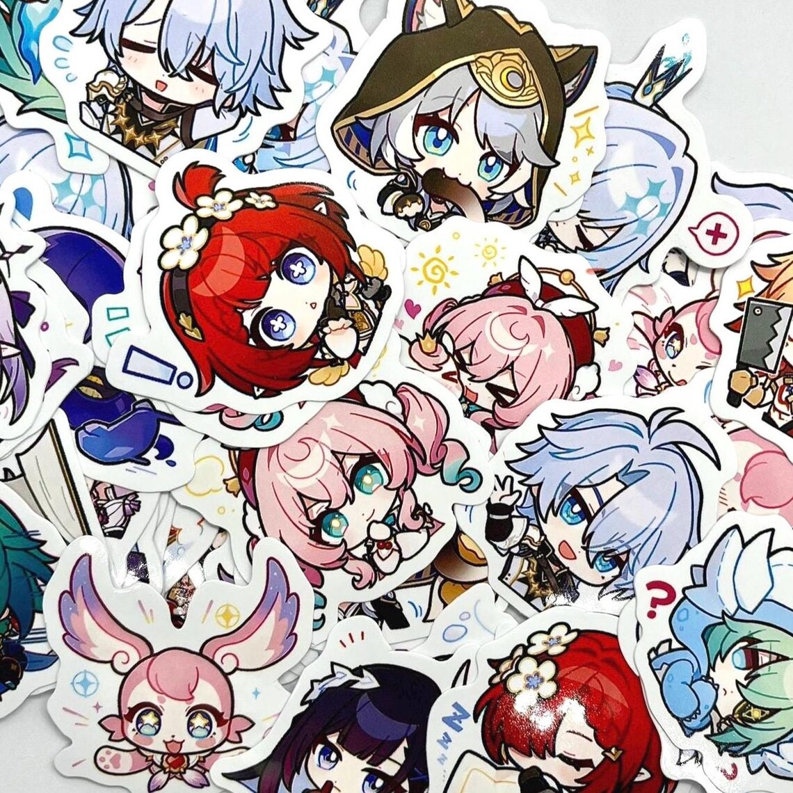 50PCS HSR Honkai Star Rail Amphoreus Chibi Waterproof Stickers - Etsy