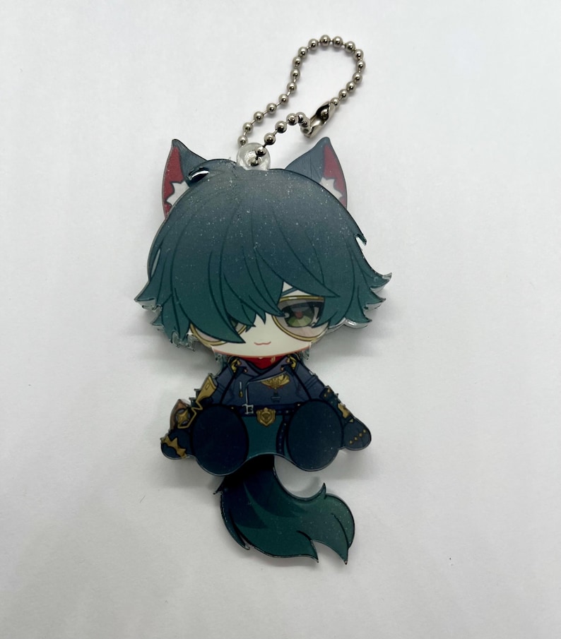 Zonal Key Chain ZZZ Acrylic Charms Key Chains Accessories Double Sided Zenless Zone ...