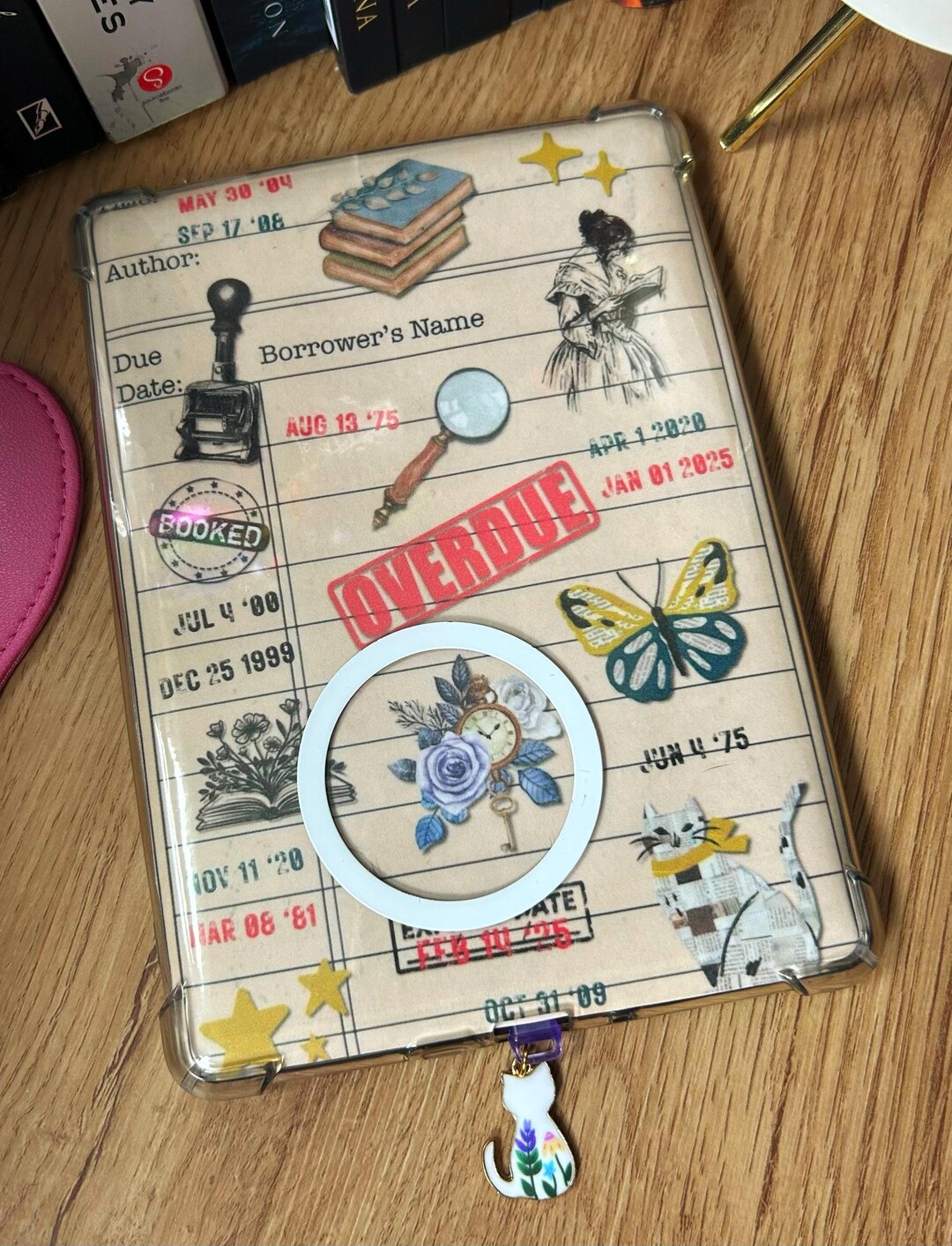 Library Card Kindle Insert / DIGITAL File / E-reader / KINDLE - Etsy