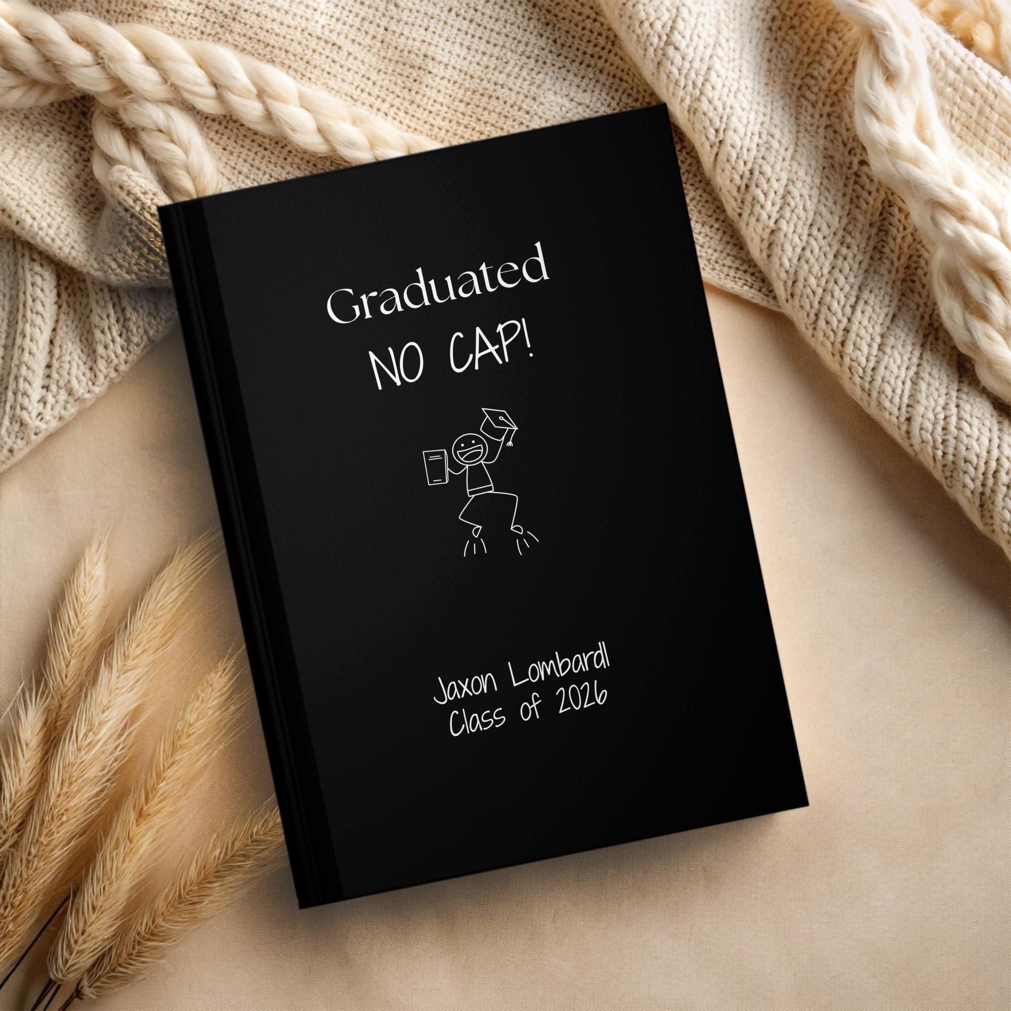Personalized Graduation Guest Book Memory Keepsake Gift for the ...
