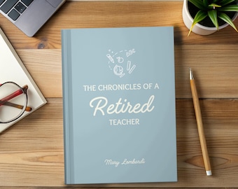 Cuaderno para profesores jubilados. Regalo de recuerdo para la jubilación. Jubilación en 2026. Regalo de fin de curso para profesores. Divertido regalo para recién jubilados.