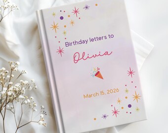 Custom Verjaardag Gastenboek Verjaardagsbrieven Notitieboek Aandenken Verjaardag Herinnering Gastenboek Happy Birthday Party Book Gepersonaliseerde Gast Aanmelden