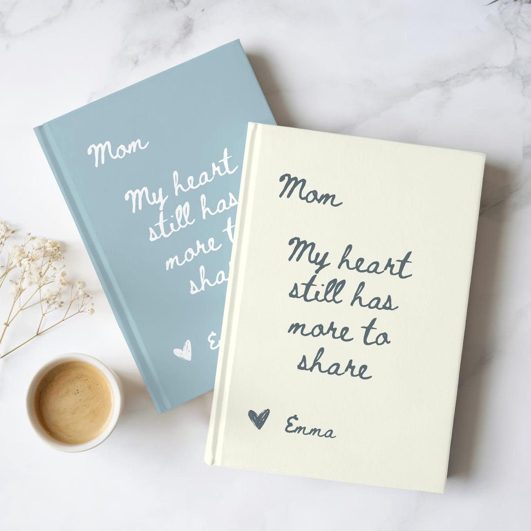 Letter to My Mom in Heaven Memorial Journal Mom Remembrance Sympathy ...