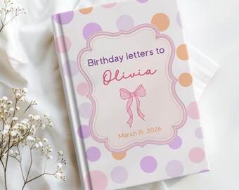 Custom Verjaardag Gastenboek Verjaardagsbrieven Notitieboek Aandenken Verjaardag Herinnering Gastenboek Happy Birthday Party Book Gepersonaliseerde Gast Aanmelden