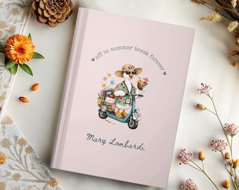 Cuaderno para profesores jubilados. Regalo de recuerdo para la jubilación. Jubilación en 2026. Regalo de fin de curso para profesores. Divertido regalo para recién jubilados.