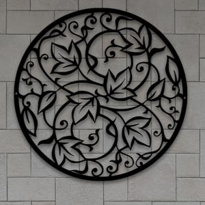 Mandala Wall Decor Dxf Svg Pdf Ai Laser Cut Files | Mandala Svg for Cricut | Glowforge | Engraving Decal | Digital Vector Instant Download