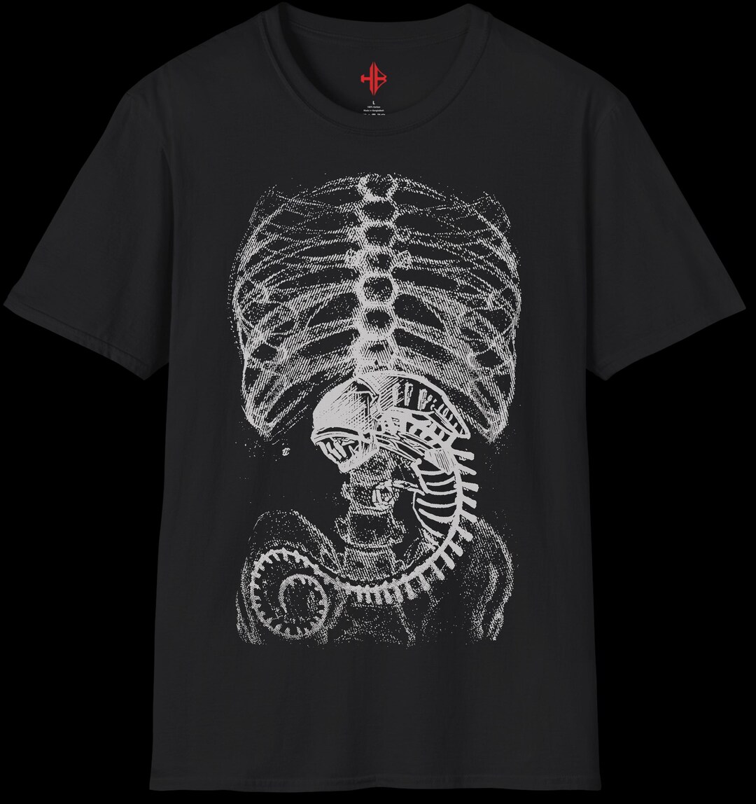 Xray Alien Shirt - Etsy