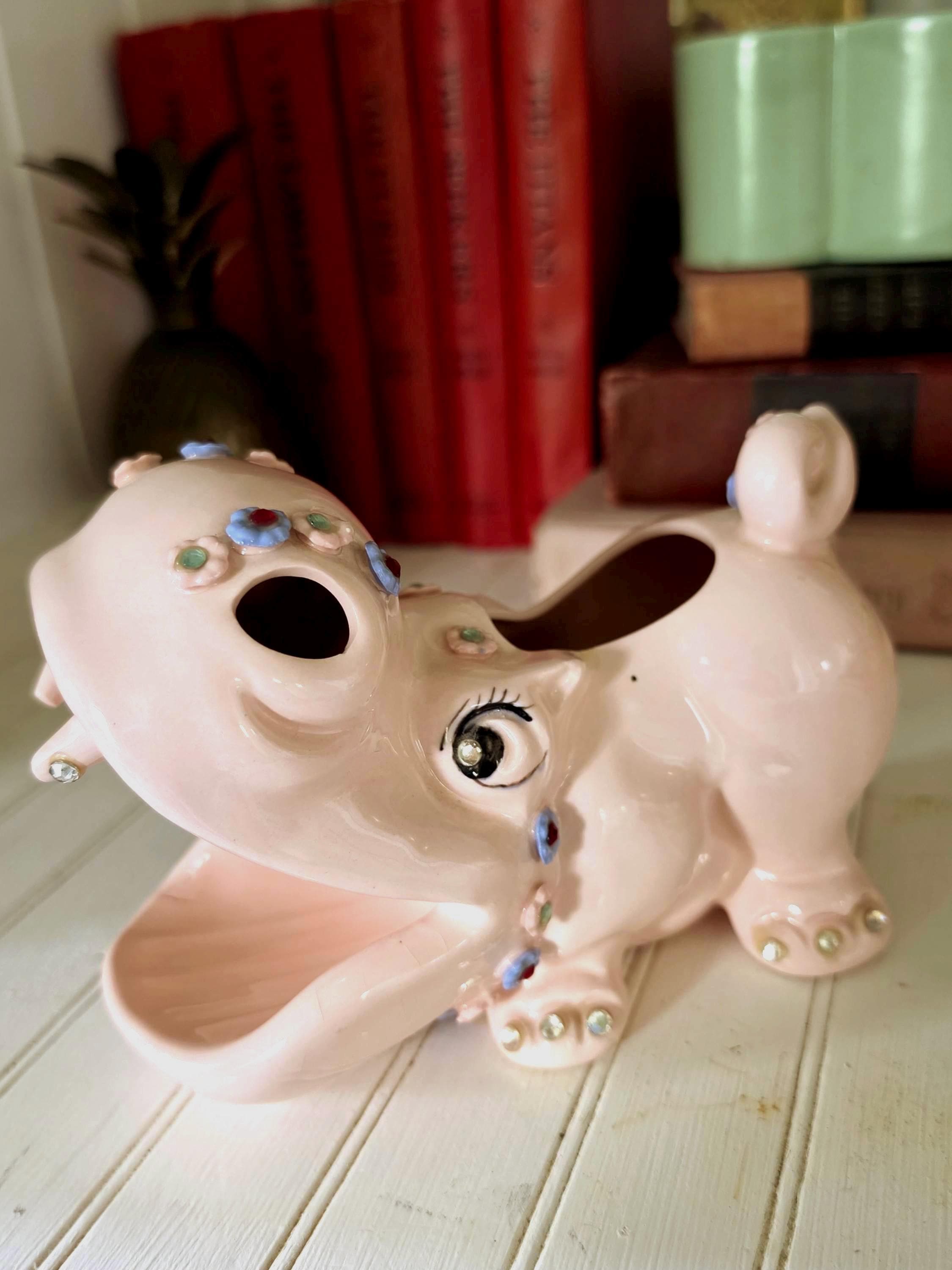 ビンテージティーポット1984年Animals&co犬陶器米国製ポップアート Animals & Company Ceramic - Etsy