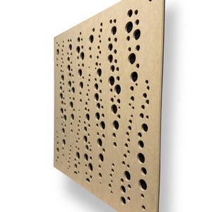 Set of 4 - Decorative Acoustic Panel – Style #76-1 “Sculpt”