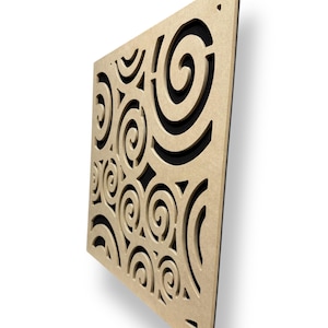 Set of 4 - Decorative Acoustic Wall Panel – Style #100-1 “Shore”