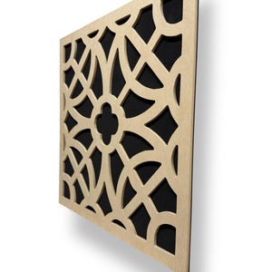 Set of 4 - Decorative Acoustic Panel – Style #30-1 “Quartz”