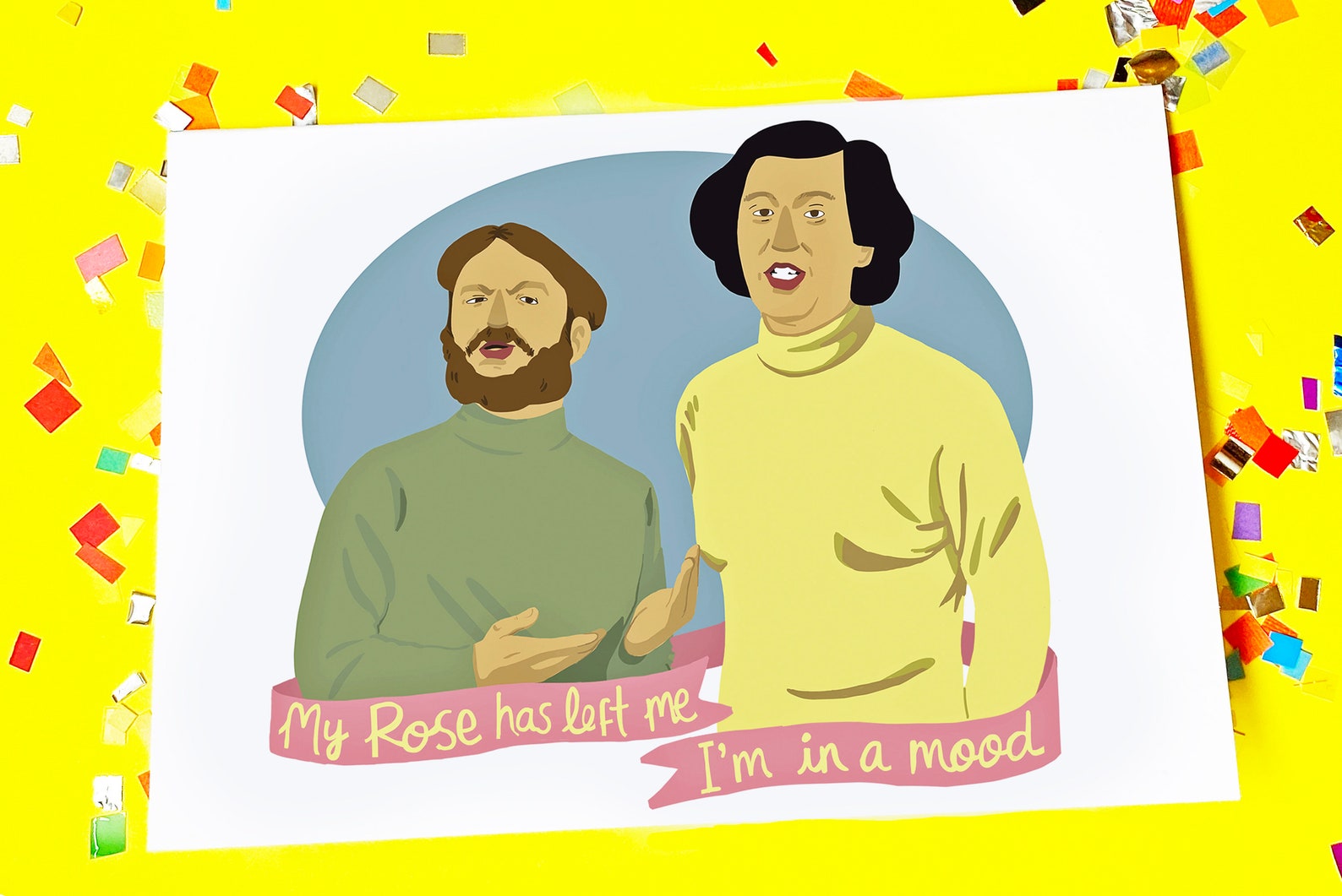 Mulligan & O'hare/vic and Bob Greetings Card Friendship Etsy
