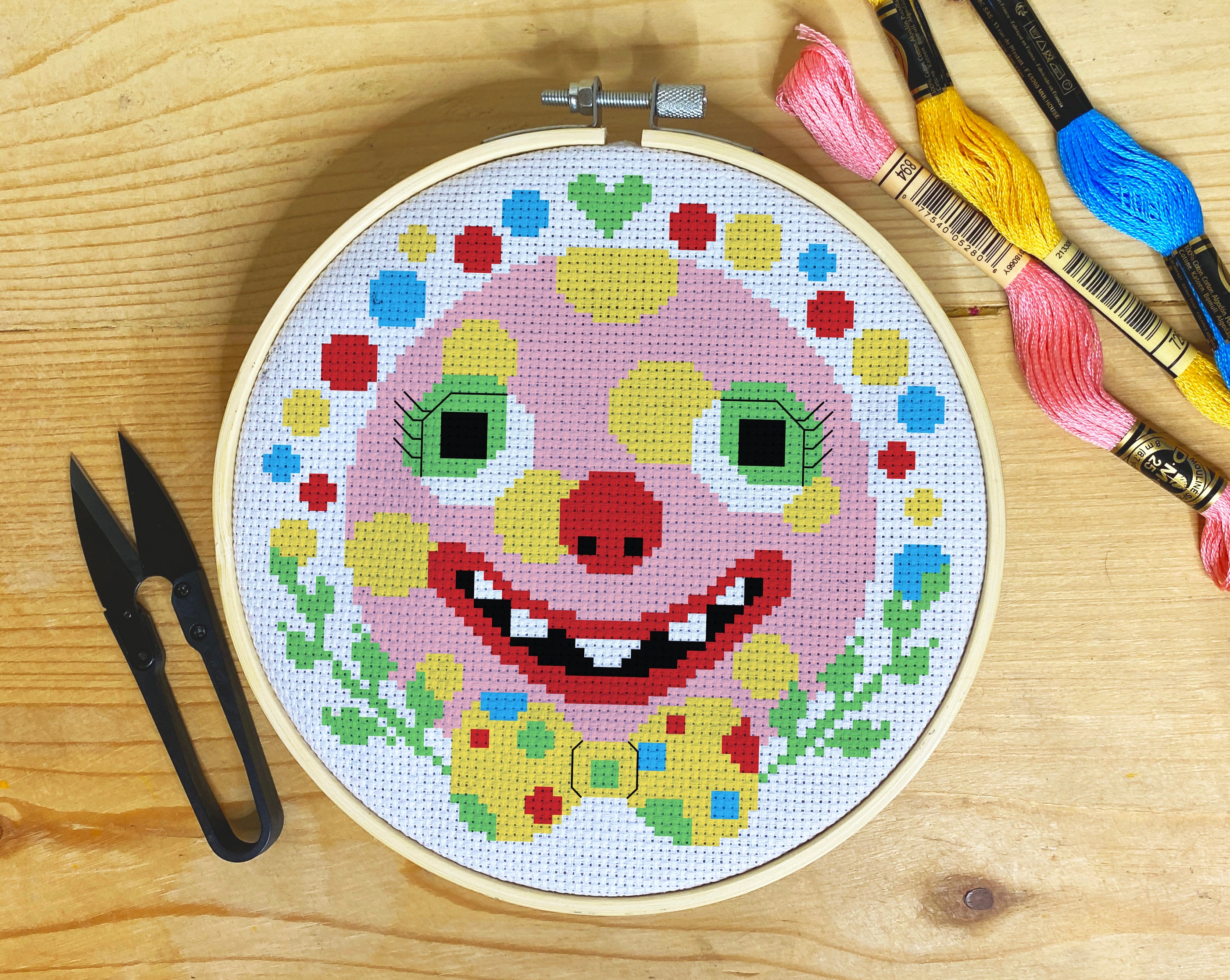 Patterns Blobby Blobby Sweet Blobby Adult Cross Stitch Instant PDF Digital Pattern ...