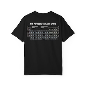 Periodic Table of Gainz T-shirt