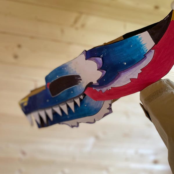 Forkscales Dragon Puppets - Etsy
