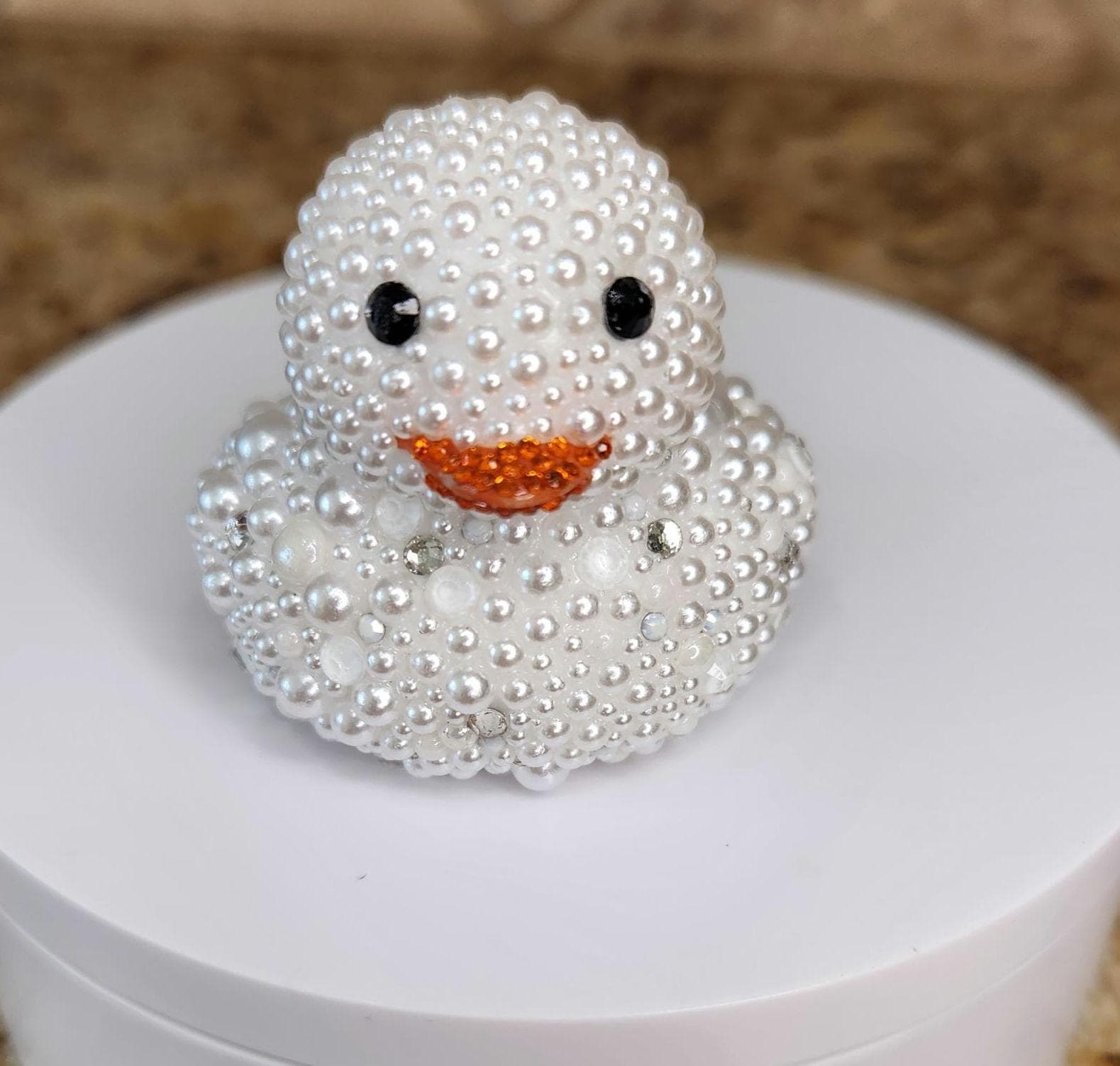 duck swarovski shawl