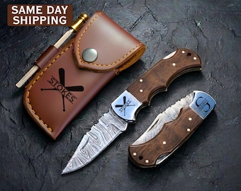 Baseball Personalized Pocket Knife, Coach Gift, Bulk Gifts for Sports Team, Gifts for Boyfriend, Husband, Dad, Baseball Bats Engraved Knives