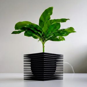 The Array - Flowerpot / Pot // STL print files for 3D printers, ideal for home, garden, decoration or as a gift