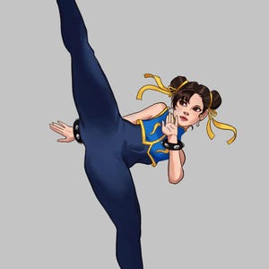 Chun Li Street Fighter Print