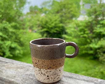 Cappuccino mug | cappuccino cup | handmade ceramic mug | 6oz mug