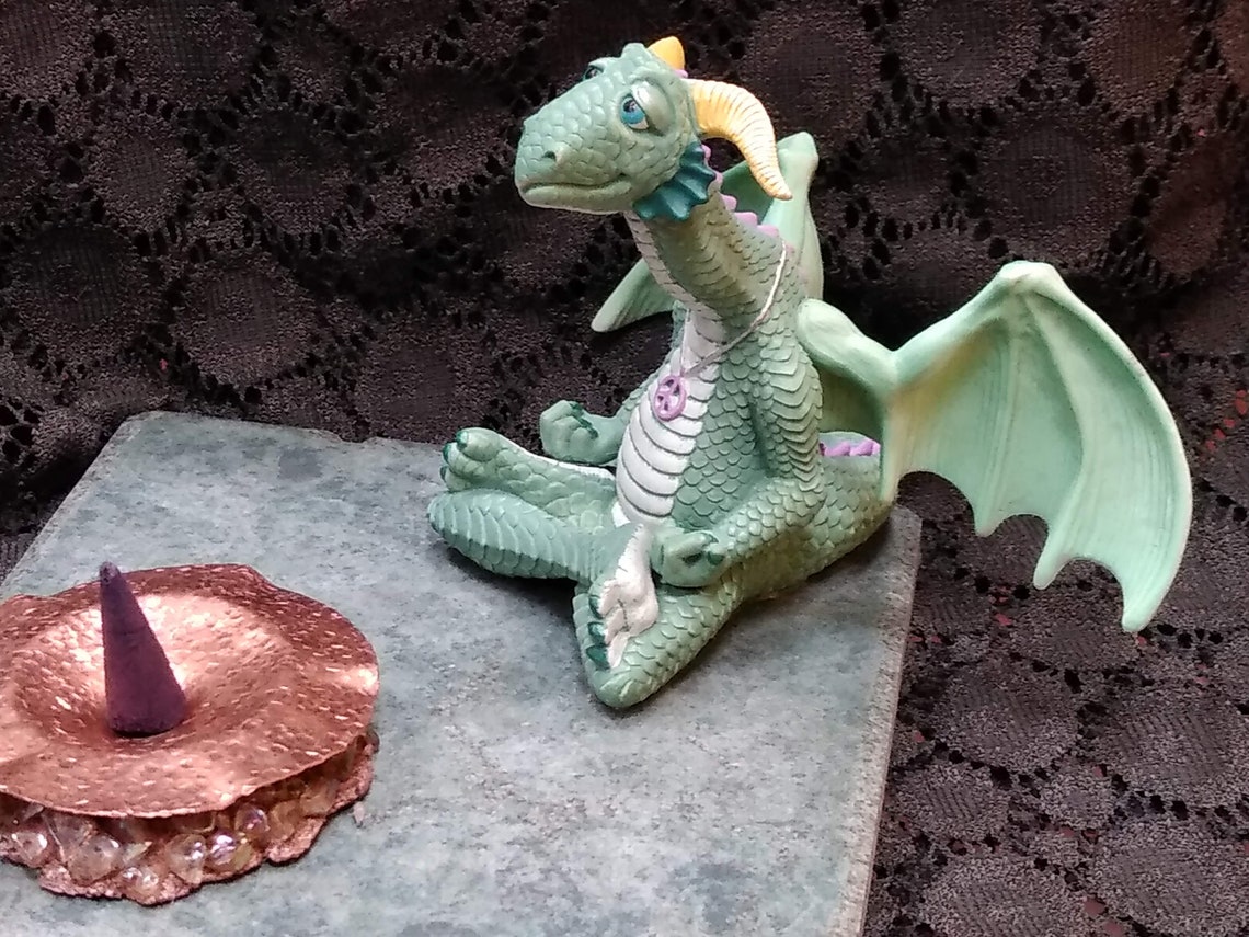 Dragon incense burner incense holder dragon decor dragon Etsy