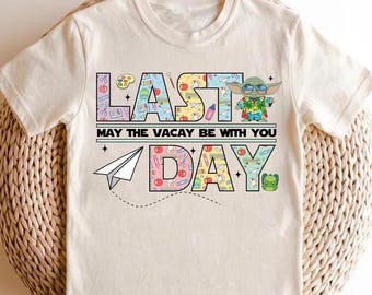 Comfort Colors® Last Day Of School Star Wars Inspired Shirt, School’s Out Kids Tee, Disney End Of School Year Shirt, Teacher Student Gifts