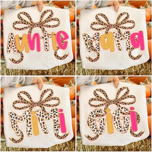 Mama Leopard Bundle PNG, Fall Halloween Sublimation Design, Checkered Mama MiMi Shirt PNG, Coquette Halloween Png, Trendy Autumn Digital