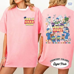 Personalized Disney Toy Story Kindergarten Graduation Shirt, Custom Dad Mom Kids Name Graduation Shirt, Preschool Grad Gift for Daughter Son bild 7