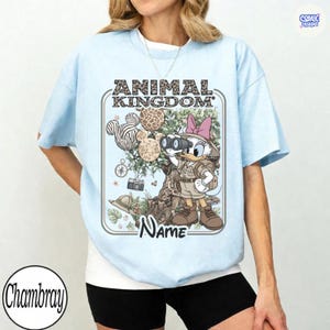 Custom Disney Mickey & Friends Animal Kingdom Safari Mode Comfort Colors Shirt, Walt Disney World Trip Tee, Disneyland Family Trip Tee image 4