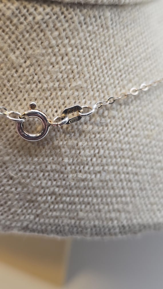Sterling Silver Interlocking Circle Necklace – Mo… - image 7