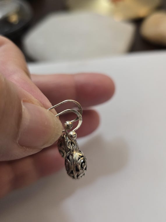 Sterling silver earring. View 6