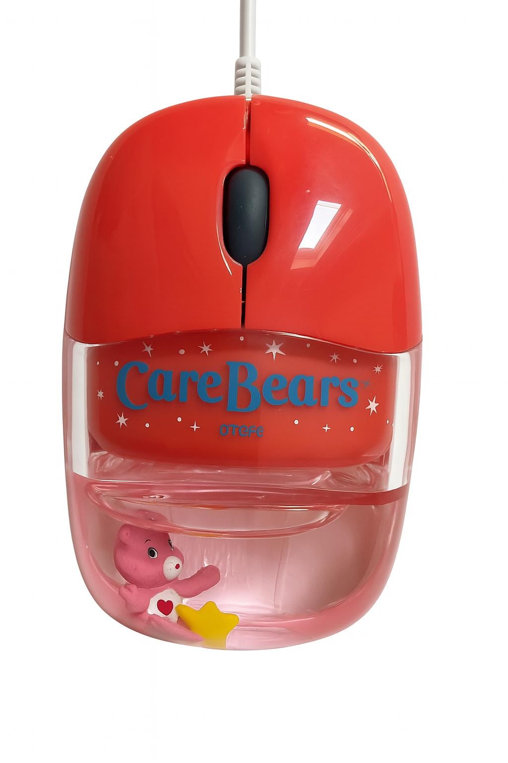ケアベア　PCマウス Vintage Care Bears Floating Mouse – Rare Red Wired PC Mouse With