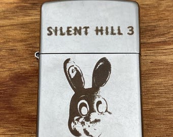 Zippo Lighter - Silent Hill 3, Authentic Zippo Lighter Gift for Horror Video Game Fans