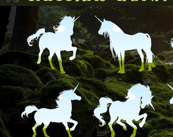 Unicorns Canva Frames