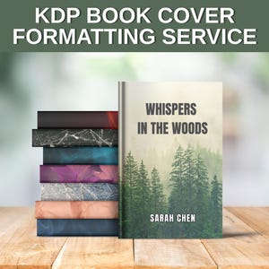 KDP Book Cover Formatting Service | Resize and Prepare Existing Cover for Amazon KDP | Print-Ready PDF | Paperback & Hardcover