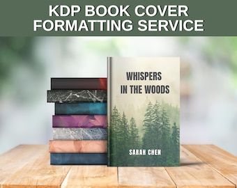 KDP Book Cover Formatting Service | Resize and Prepare Existing Cover for Amazon KDP | Print-Ready PDF | Paperback & Hardcover