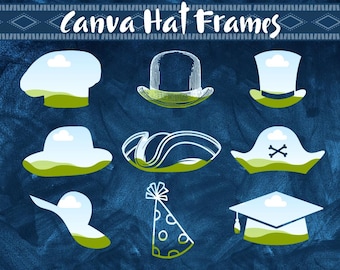 Canva Hat Frames