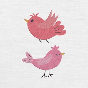 Cute Sparrow Embroidery Design - Sparrow Digital Design - Machine Embroidery - Birds Embroidery - Sparrow Pattern file - 9 Sizes