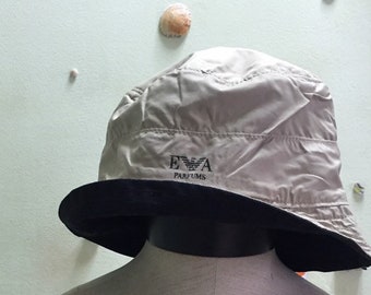 black armani hat