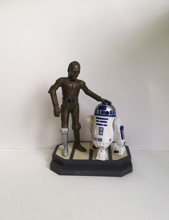 Vintage 1997 Starwars C3PO \u0026 R2D2 