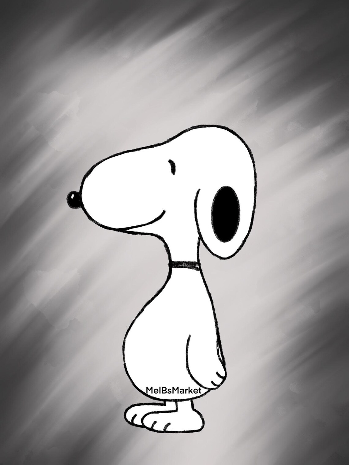 Snoopy Digital Snoopy Print, Snoopy Digital Wall Art, Snoopy Poster, Peanuts, Snoopy ...