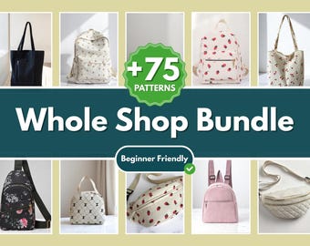 Sewing Patterns | Sewing Bag Pattern | Beginner Pattern | Instant Download | DIY Sewing Patterns | PDF Sewing Pattern | Easy Sewing Patterns
